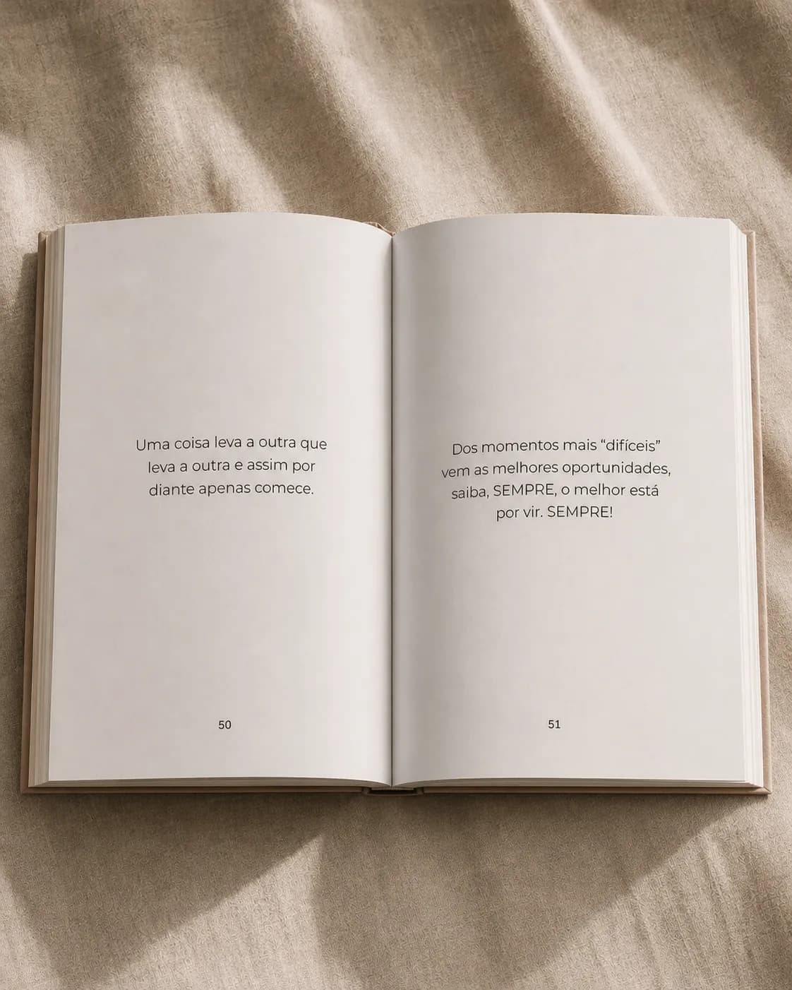 Páginas internas de 365 Dias de Amor